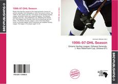 Capa do livro de 1996–97 OHL Season 