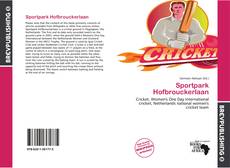 Buchcover von Sportpark Hofbrouckerlaan