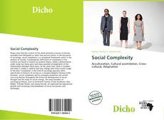 Bookcover of Social Complexity