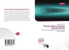 Thomas More College (South Africa) kitap kapağı