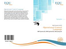 Copertina di Operational Control Language