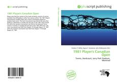 Borítókép a  1981 Player's Canadian Open - hoz