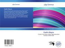 Cedric Boyns kitap kapağı