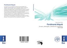 Buchcover von Ferdinand Alquié