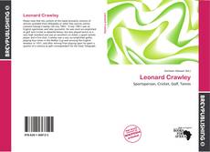 Buchcover von Leonard Crawley