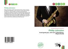 Capa do livro de Phillip Johnston 