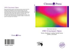 Bookcover of 1983 Cincinnati Open