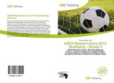 UEFA Women's Euro 2013 Qualifying – Group 4 kitap kapağı