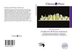 Bookcover of Frederick William Anderson