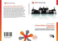 Buchcover von James Baker (Canadian politician)