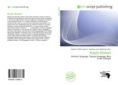 Borítókép a  Kayla dialect - hoz