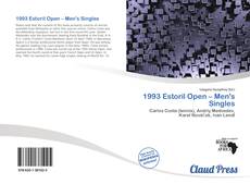 Bookcover of 1993 Estoril Open – Men's Singles