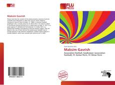 Couverture de Maksim Gavrish