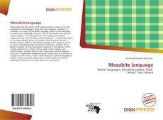 Couverture de Mozabite language