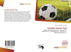 Bookcover of London Senior Cup