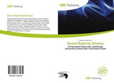 Bookcover of Denzil Roberts Onslow