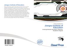 Bookcover of Jiangsu Institute of Education