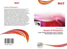 Aretas IV Philopatris的封面