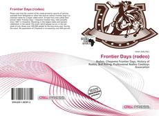 Capa do livro de Frontier Days (rodeo) 