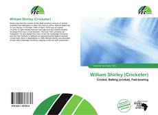 William Shirley (Cricketer) kitap kapağı