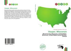 Capa do livro de Vesper, Wisconsin 