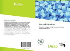 Couverture de Nested Function