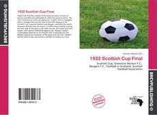 Capa do livro de 1922 Scottish Cup Final 