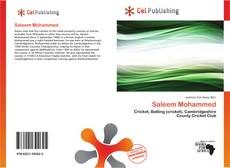 Bookcover of Saleem Mohammed