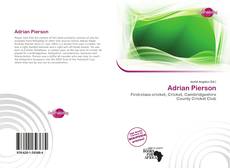 Portada del libro de Adrian Pierson