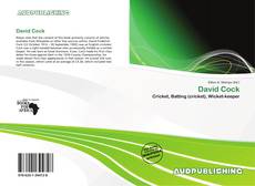 Portada del libro de David Cock