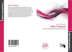 Capa do livro de Giles Toogood 