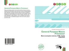 Capa do livro de General Purpose Macro Processor 