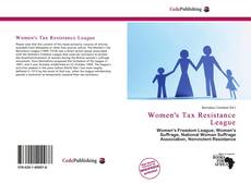 Portada del libro de Women's Tax Resistance League