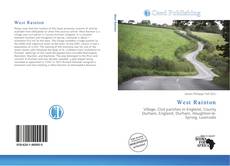 Portada del libro de West Rainton