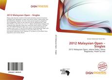 Bookcover of 2012 Malaysian Open – Singles