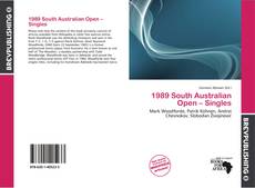 Capa do livro de 1989 South Australian Open – Singles 