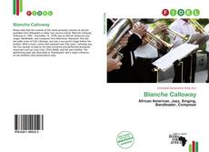 Capa do livro de Blanche Calloway 