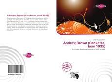 Andrew Brown (Cricketer, born 1935) kitap kapağı