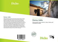 Portada del libro de Panna, India