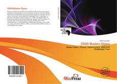 Bookcover of 2009 Baden Open