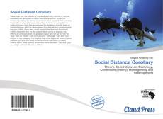 Portada del libro de Social Distance Corollary