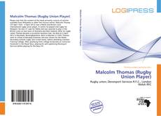 Bookcover of Malcolm Thomas (Rugby Union Player)