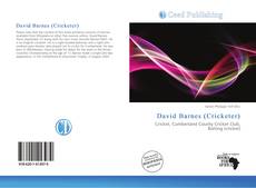 Portada del libro de David Barnes (Cricketer)