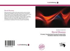 Bookcover of David Rooney