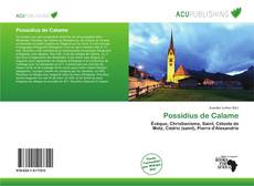 Copertina di Possidius de Calame