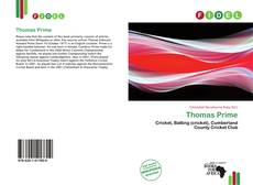 Capa do livro de Thomas Prime 