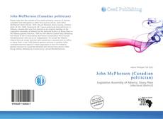 Portada del libro de John McPherson (Canadian politician)