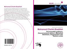 Capa do livro de Mohamed Cheikh Biadillah 