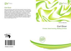 Portada del libro de Carl Doar