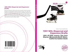 Capa do livro de 1991 NHL Dispersal and Expansion Drafts 